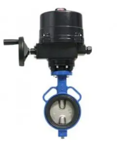 Van bướm động cơ điện EOM:DN50-DN600